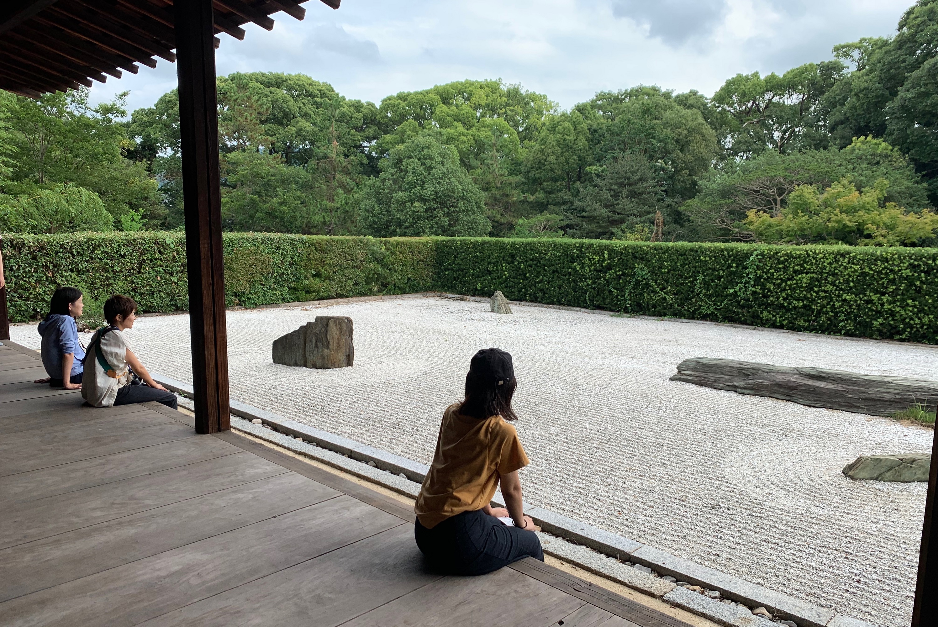 志度寺の枯山水「無染庭」