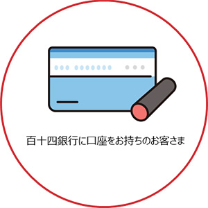 百十四銀行に口座をお持ちのお客さま