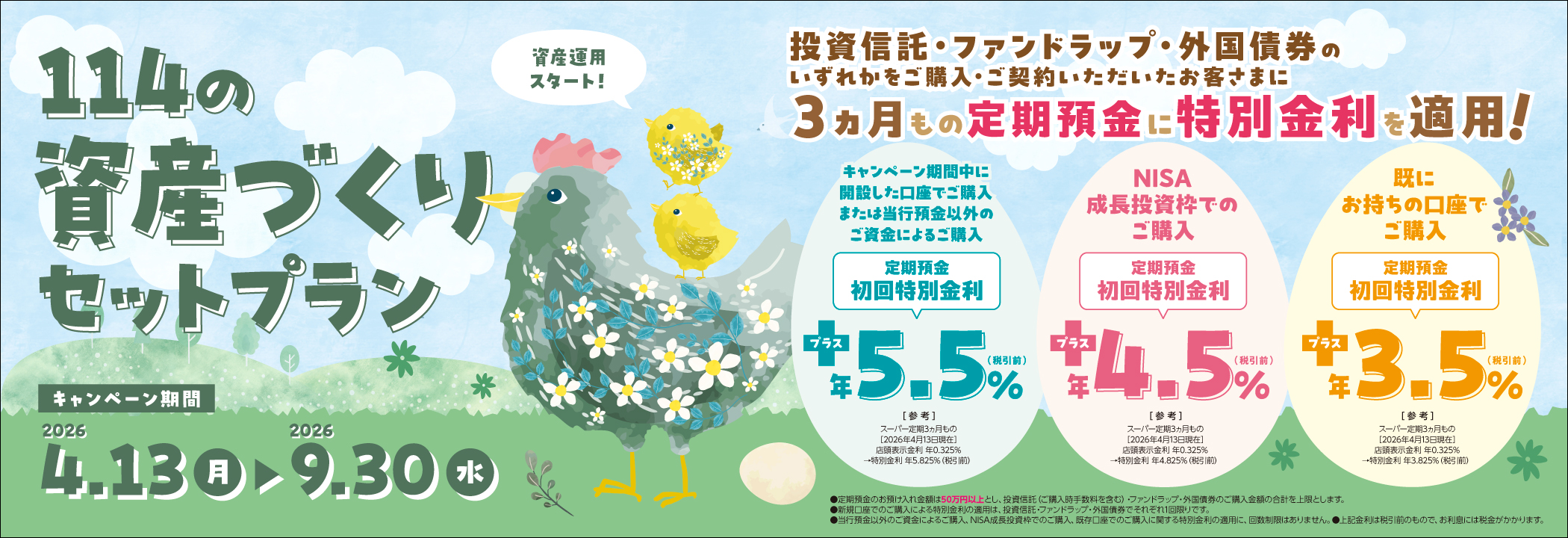 114資産づくりセットプラン